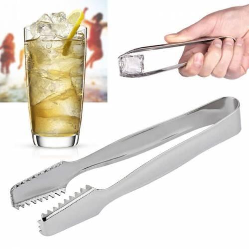 ICE TONGS ICE HOLDER STAINLESS STEEL TONGS
