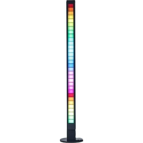Rhythmic Pickup USB LED Strip Sound Control 32 Bit Music Atmosphere Light Energy Saving Lamp RGB Colorful Lantern Tube