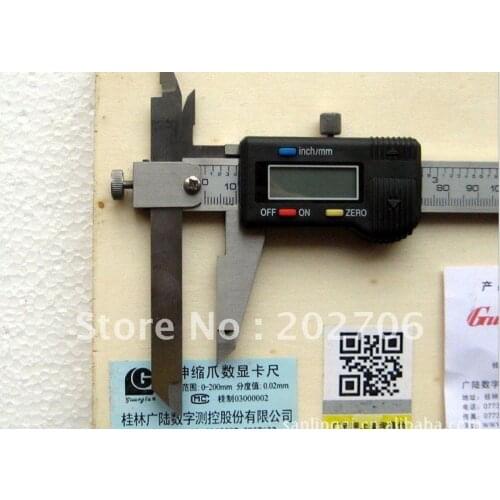 0-150mm Offset Digital Calipers