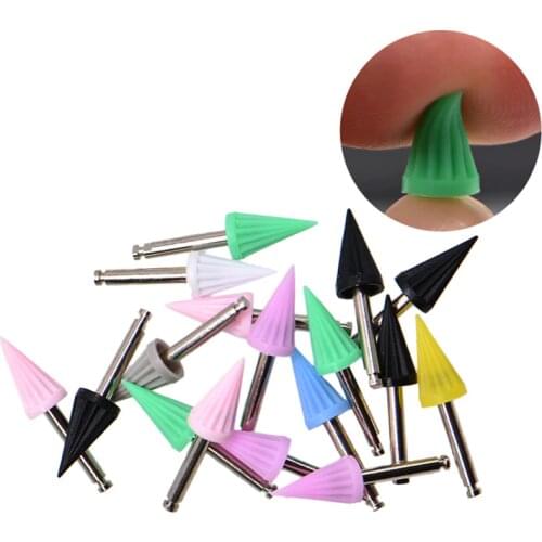 100pcs/bag Dental Polishing Cup Dental Bending Machine Polishing Brush Polisher Prophy Cup Oral hygiene Dental Lab Tools