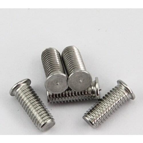 20pcs M5 stainless steel welding screws weldings studs home decoration bolts 8mm-30mm length