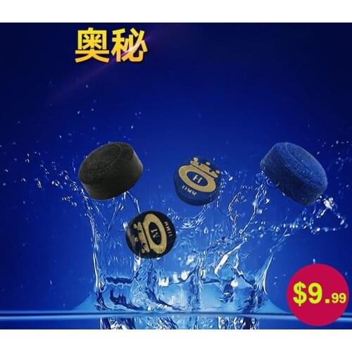 2019 One Piece OMIN Snooker Cue Tip 11mm M S H Black Blue China