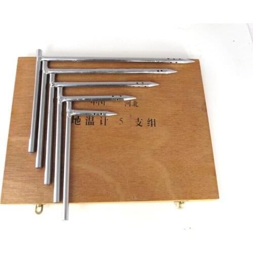 5cm,10cm,15cm,20cm,25cm earth mercury temperature monitor probe type -20~50 'C soil mercury thermostat 5pcs per lot