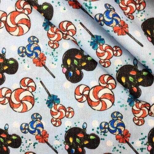 50*145cm Printed Polyester Cotton Fabric Sewing Material Quilting Patchwork Needlework DIY Handmade Bedding Bag,c18967