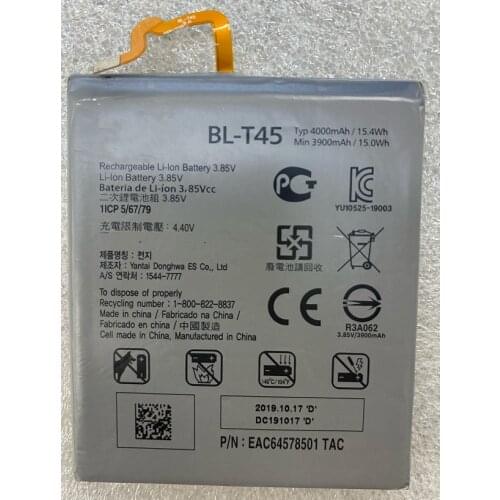 HST High Quality 4000mAh BL-T45 Battery For LG LM-Q730N Q70 Q730VMW Stylo 6 EAC64578501 Replacement Battery