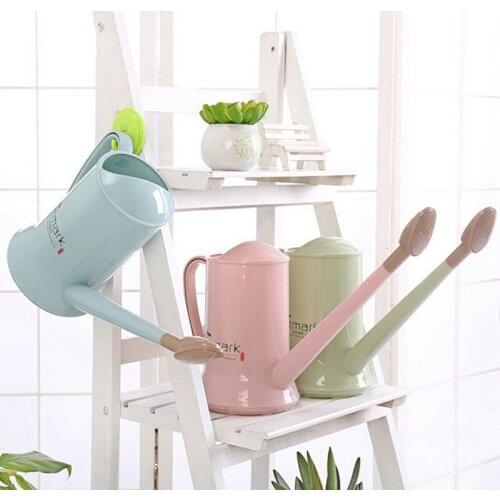 2 Liter Plastic Watering Can Flower Plant Shower Tool Detachable Long Mouth Kettle Garden Irrigation Spray Bottle