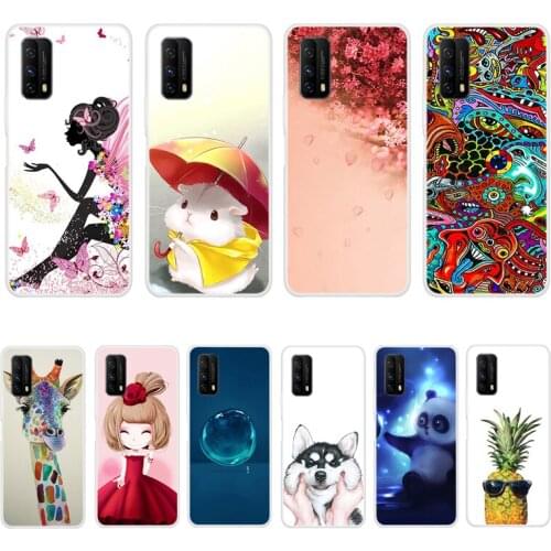 Case For VIVO IQOO Z1x Phone Cover Back Fitness Silicone Bumper Softness TPU With Colorful Printing