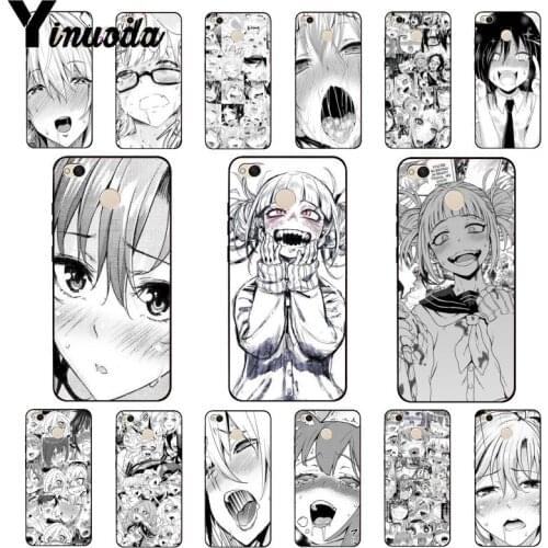 Yinuoda Anime girl cartoon japan cute face Phone Case for Xiaomi mi5 6 A1 A2 Lite Mi9 9SE mi8lite F1 Mix2 2S Max2 3