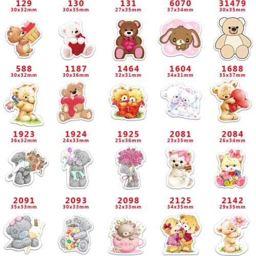 Choshim Diy accessories Cartoon flat back planar resin diy decoration crafts accessories 10pieces,DIY handmade PR129