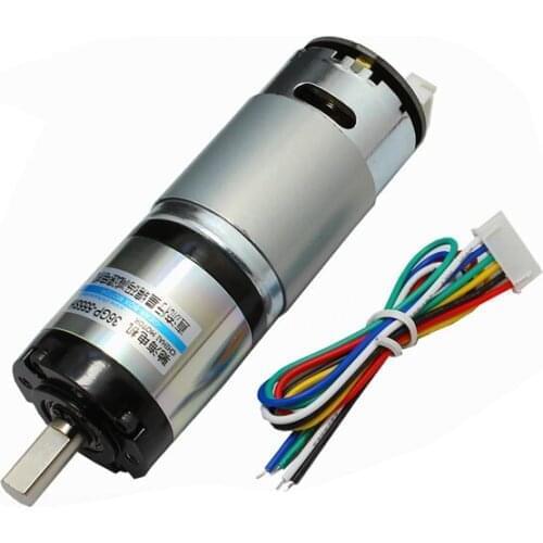 Diameter 36mm 36GP-555 Planet Hall with code wheel code DC gear motor 12-24V Smart home appliances Robot Camera rocker Motor