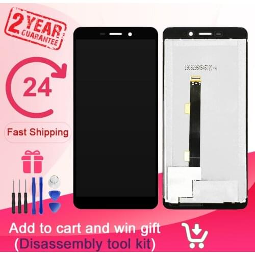 For Ulefone Armor X3 Armor X5 LCD Display Touch Screen Digitizer Panel Glass Assembly Replacement Parts + Disassemble Tool