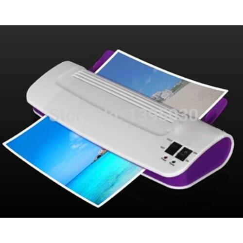 14Professional Office Hot and Cold Laminator Machine for A4 Document Photo Blister Packaging Plastic Film Roll Laminator