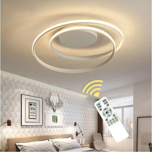 New Arrival Acrylic Ceiling Lights LED Lamp For Living Room Bedroom Study Room White black color surface mounted Ceiling Lamp