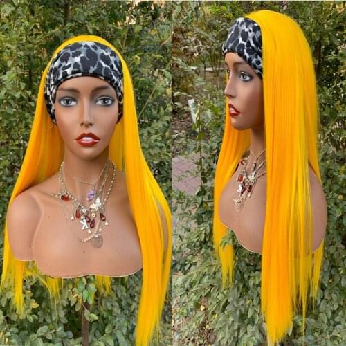 Body Wave Wig Headband Wig Glueless Human Hair Wigs For Black Women Headband Scarf Wig Brazilian Hair Wigs No Gel Remy