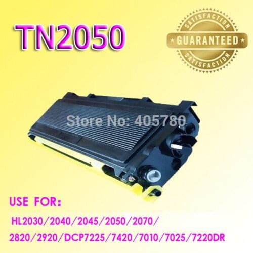 Compatible toner cartridge TN2050 for brother HL2030 2040 MFC 7220 DCP 7000 MFC 4600 TN2050 toner