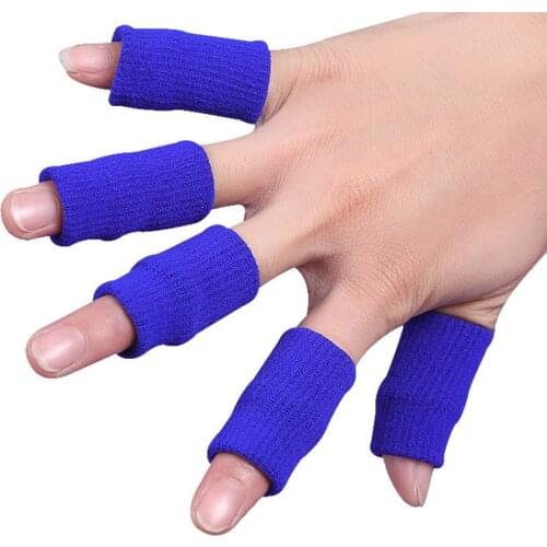 Sport Aluminium Finger Splint Fracture Protection Brace Protective Sleeve Injuries Broken Fingers Adjustable Tape Bandage