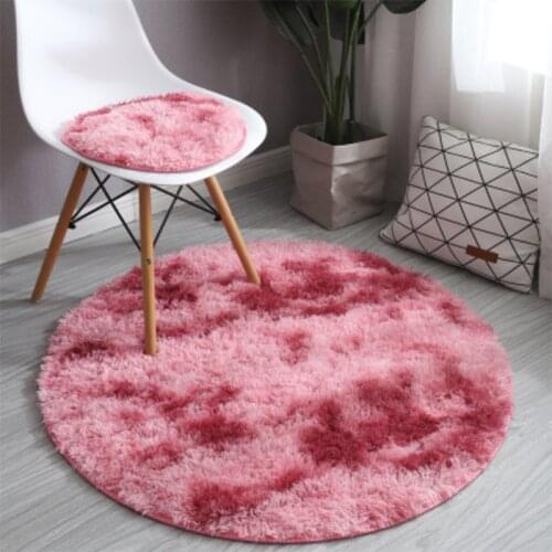 Soft Sheepskin Faux Fur Modern Area Rugs Shaggy Tie-dye Carpet for Living Room Plush Wool Fluffy Floor Mats Kids Room Home Decor