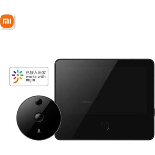 Xiaomi Xiaobai Smart Cats Eye Camera Doorbell Night Vision Detector AI Detection Liquid Crystal Display For Smart Mijia App