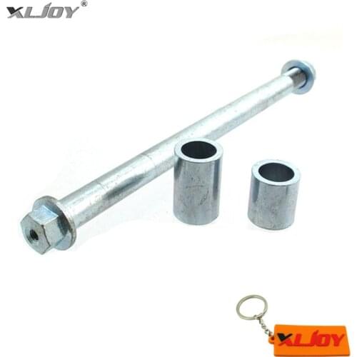 XLJOY Aftermarket 15mm Drilled Rear Wheel Axle With M6 Hole For Chinese Pit Dirt Bike Motard