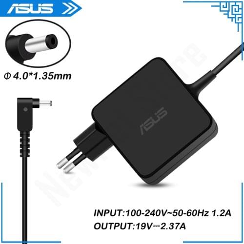 19V 2.37A 45W 4.0*1.35mm AC Adapter Power Charger For Asus UX21A UX32A UX31A UX42A UX334 X541 X541S UX305CA UX305UA UX305U UX302