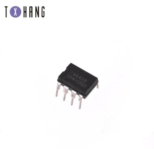 10PCS TSC428CPA TSC428 Dual Power MOSFET Driver IC