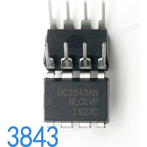 10PCS UC3843AN DIP8 UC3843A DIP UC3843 3843AN DIP-8 UC3843B UC3843