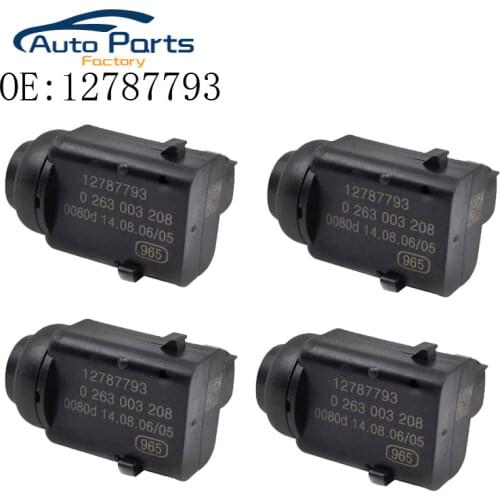 4 PCS PDC Parking Sensor For Opel For Saab 9-3 Vectra C Vauxhall Astra For Zafira 12787793 0263003208 0263003172