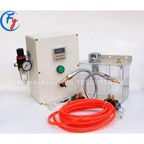 CNC Coolant Mister Automatic System with Air Filter, Control Box, CNC Coolant Mister Automatic System with Air Filter