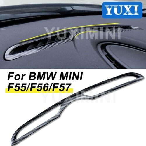 Car Dashboard Air Outlet ABS Plastic Decorative Strip For BMW MINI ONE Cooper S JCW F55 F56 F57 Car Styling Interior Accessories