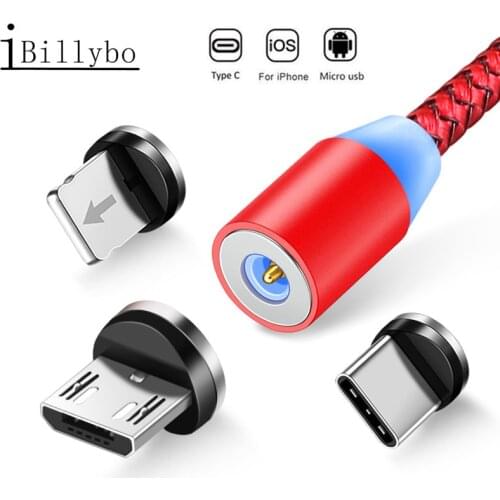 For Honor 9X 10 20 Pro Type C Magnet Fast Charge Cord For Nokia 7.1 Samsung Galaxy A50 Note 9 Meizu 16s Magnetic USB Micro Cable