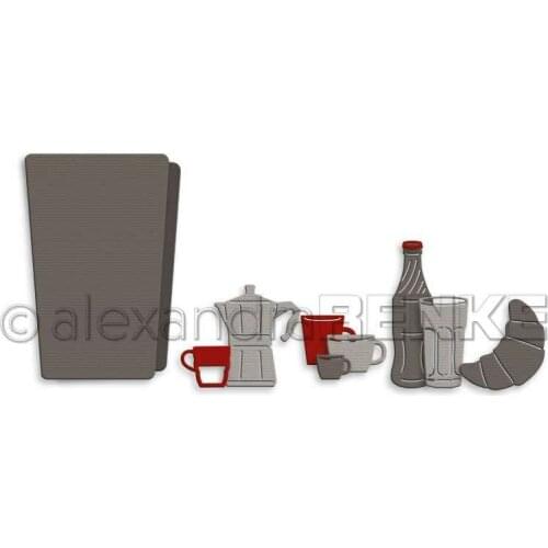 Many Cups Mini Album Basics Cutting Dies Scrapbook Dariy Decoration Stencil Embossing Template DIY Greeting Card Handmade