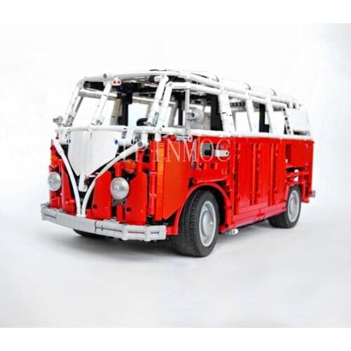 Moc-5168 classic retro bus remote control version compatible with 3800 PCs Technology Leging Boys gift