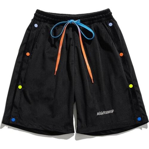 2021 Summer New Color Breeches Rope Rope Men Draw Rope Knit Sports Pants Popular Logo Shorts Men Clothing Basketball Shorts