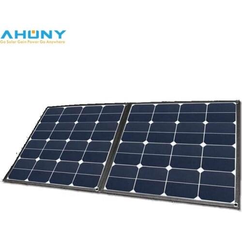 Portable solar chargers 100w folding solar kits portable foldable blanket bag small lightweight for 5v 12v energy system