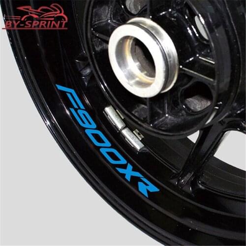 High Quality For BMW F900XR F900xr f900xr Motorcycle Rim Sticker Decal LOGO Reflective Moto Front Rear Wheel Decoration