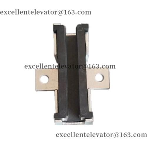 Guide Show for Lift With Machine Room Length 100mm Guide shoe width 10mm Black Color