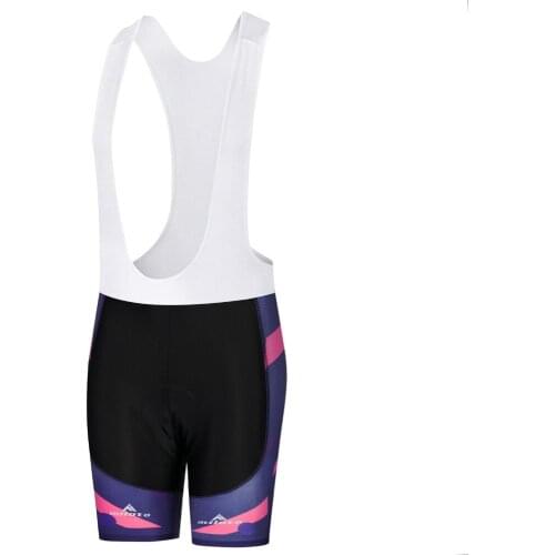 Miloto Women Cycling Bib Shorts Shockproof Shorts Racing Sport Bicyclewear Coolmax 3D Gel Pad mtb Road Bike tights Ropa Ciclismo