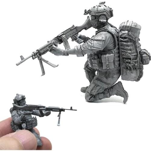 1/35 Figure Military Model Kit Modern American Special Forces C Resin Soldier Model Unmounted Ah-04