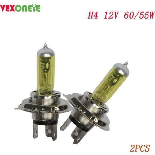 2pcs H4 12V 60/55W Hot Selling Heavy Duty Halogen Headlight Auto Bulb