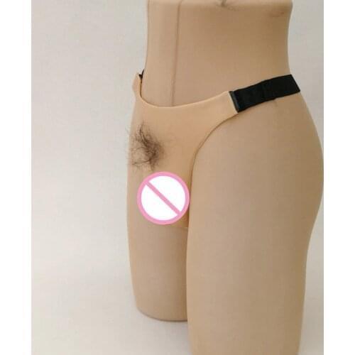 Abalone vagina Silicone T pant Realistic Vagina Panty Shemale Crossdresser Pussy Pants Transgender Artificial Sex Fake Underwear