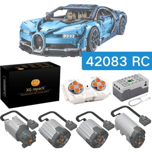 XGrepack brand suitable for Lego 42083 Bugatti electric RC remote control modification package lighting power blocks