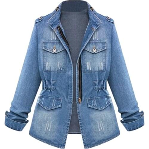 Женские джинсовые куртки EDressU China At AliExpress