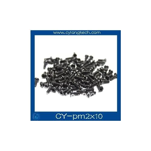 HOT SALE!! 300pcs/ cctv Camera screws, Round head PM2 *10mm