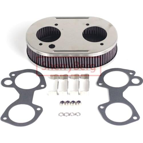 SherryBerg AIR FILTER Cleaner KIT FOR Solex EMPI WEBER DCOE & DELLORTO DHLA Carburador Carb 40 45 48 Dcoe (45MM ) Carburettor