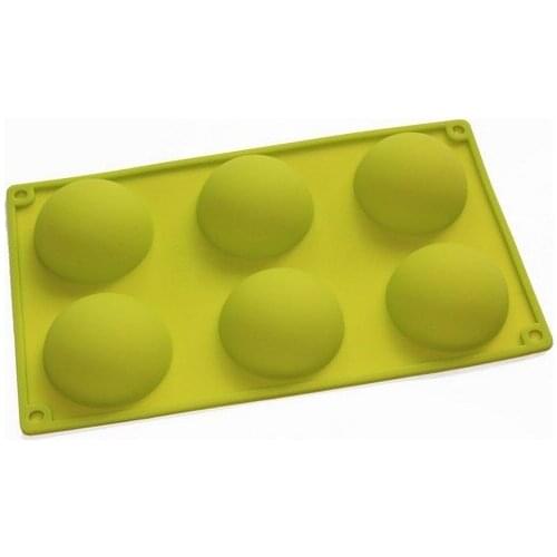 Round Shape Cupcake Baking Soap Muffin Silicone Mold Tray Mould