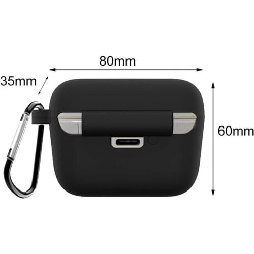 Soft Silicone Shockproof TWS Earphone Protective Case Cover Protector for Sennheiser CX 400 BT Game Accessories