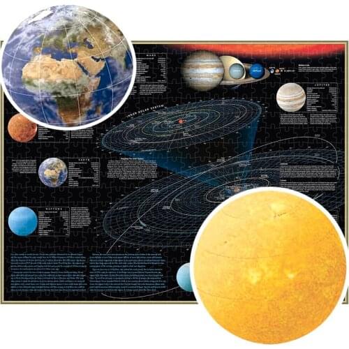 Puzzle 1000 2000 Pieces Puzzle Milky Way Space Puzzle Unique Wooden HD Puzzles Suitable For Adults Children And Families