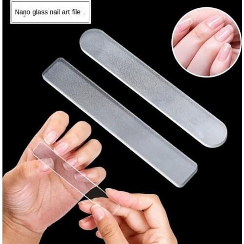 Manicure Nano Polishing Nail File Korea Glass Polishing Strip Manicure Tool Nail Art Tools Nail Supplies for Professionals