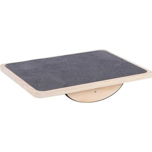 Professional Wooden Balance Board, Rocker Board, Wood Standing Desk , Yoga Balancer Exercise Training Balance Gym Board