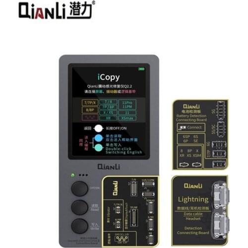 Qianli iCopy Plus 2nd LCD Screen Color Repair Programmer For iPhone 11 Pro Max/XR/XS MAX/XS/X/8P/8/7P/7 Vibration/Touch/Battery
